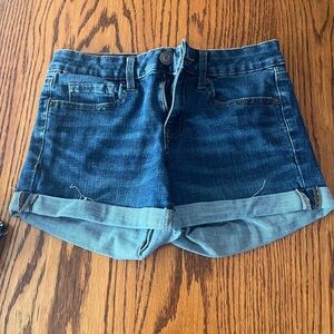 Aeropostale Blue Jean Shorts Casual Style